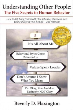 Understanding other people : the five secrets to human behavior  Cover Image