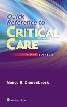 Quick reference to critical care  Cover Image