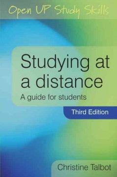 Studying at a distance a guide for students  Cover Image