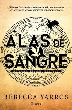 Alas de sangre Book cover