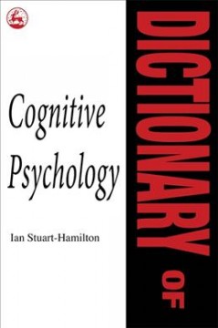 Dictionary of cognitive psychology  Cover Image