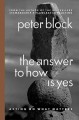 Go to record The answer to how is yes : acting on what matters